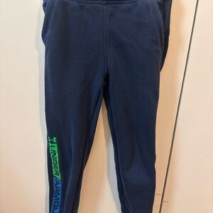 Under Armour Kids' Navy Joggers and matching shirt- *2 pieces!*